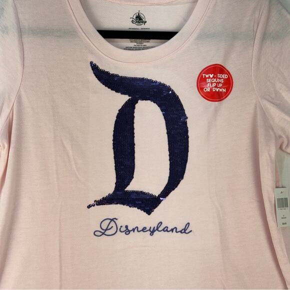 Disney Parks 2 Piece Outfit Sleeping Beauty Castle Print Women’s Size Medium - Picture 5 of 8